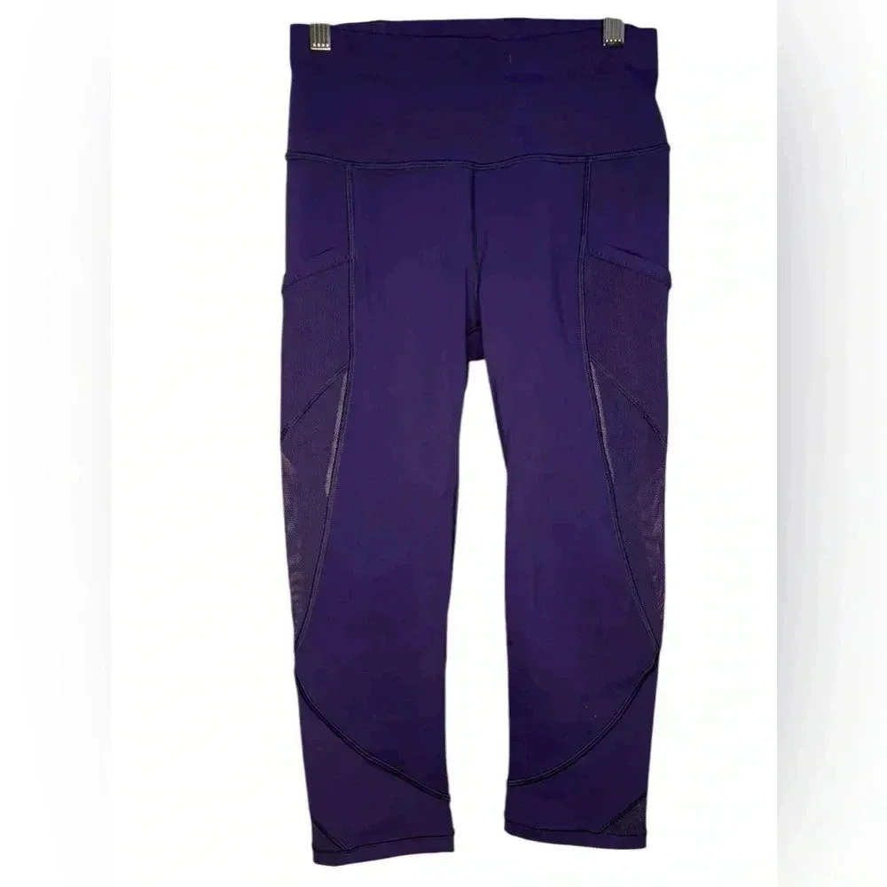 lululemon Fast As Light Crops Size 4